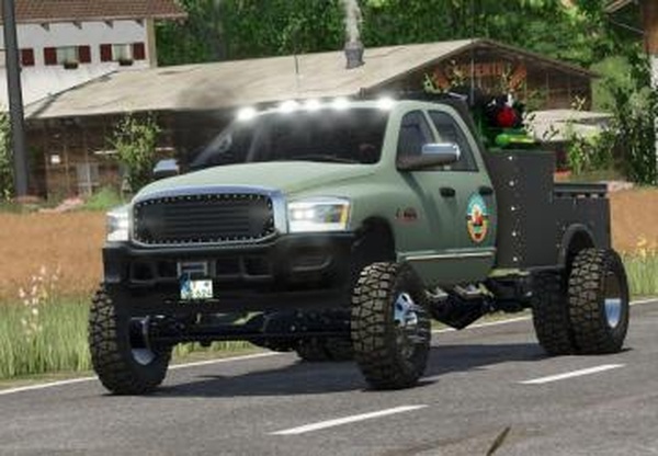 2003 - 2008 Dodge Ram 4door LWBверсия 1.0.0.0 для Farming Simulator 2025