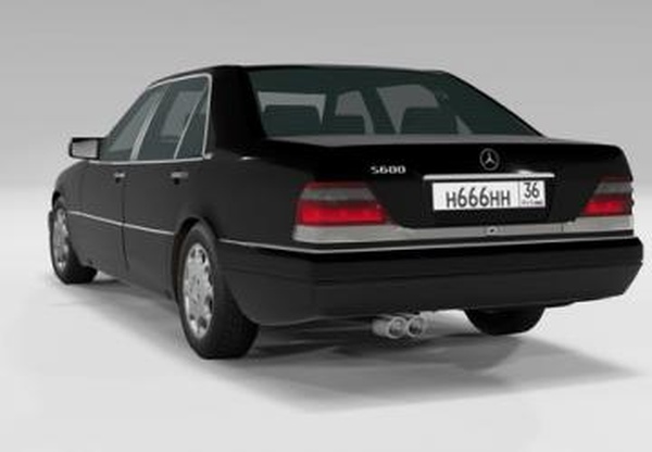 Mercedes-Benz w140версия 1 для BeamNG.drive (v0.24)