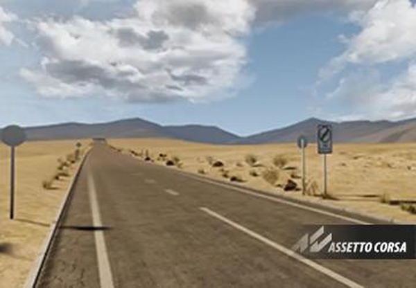 Quebrada de Ocharazaверсия 1.0 для Assetto Corsa