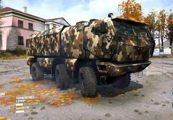 КАМАЗ-63968 «Тайфун»версия 1 для Spintires: MudRunner (v10.06.19)