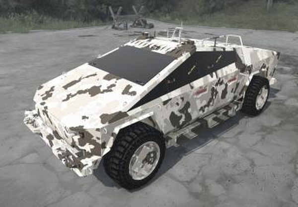 Tesla Cybertruckверсия 27.12.19 для Spintires: MudRunner (v14.08.19)