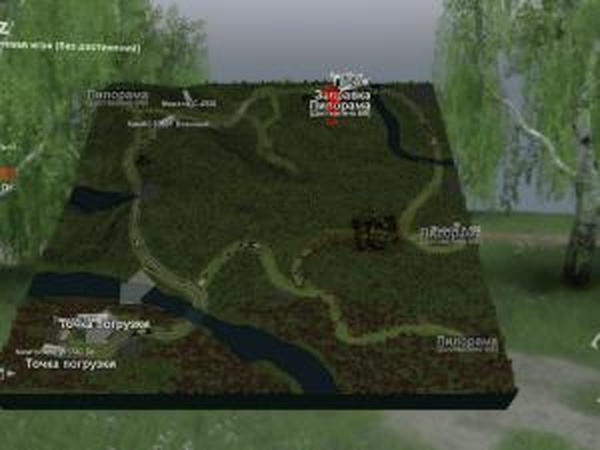 Карта «Камаз»версия 1.0 для SpinTires (v03.03.16)