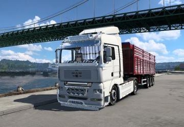 MAN TGA Customверсия 1.0 для Euro Truck Simulator 2 (v1.45.x)