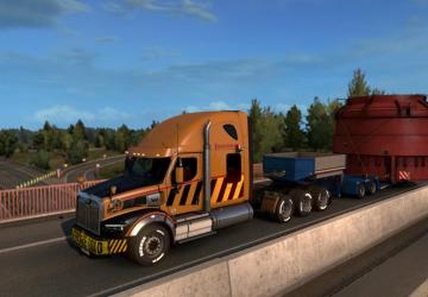 Western Star 49Xверсия 3.0 для Euro Truck Simulator 2 (v1.45)