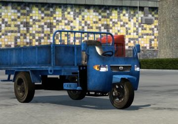 Трицикл и мотоблокверсия 1.0 для Euro Truck Simulator 2 (v1.45.x)