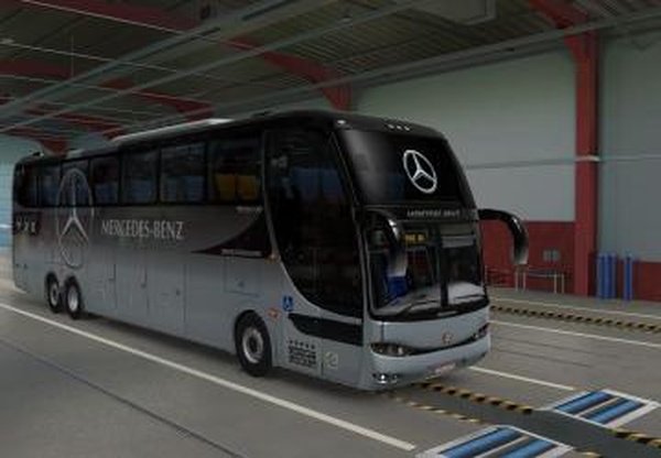 Marcopolo Paradiso G6 1550 LD  6×2версия 1.0 для Euro Truck Simulator 2 (v1.45.x)