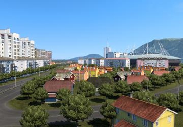 Карта «Eurasia Map»версия 0.4 для Euro Truck Simulator 2 (v1.45.x)