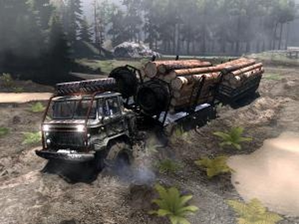Газ-66 «6x6»версия 16.09.17 для SpinTires (v03.03.16)