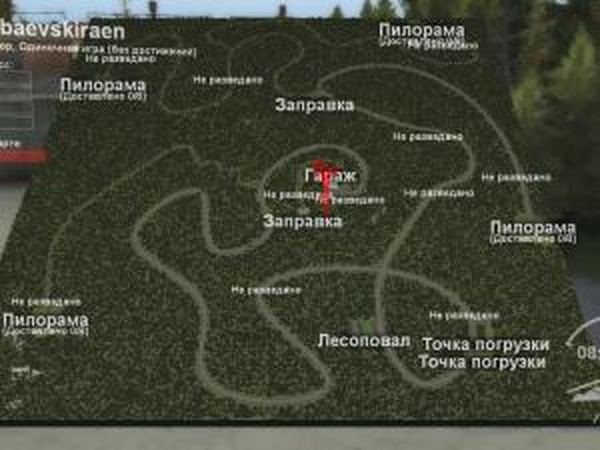 Карта «Бабаевский район»версия 2.0 для SpinTires (v03.03.16)