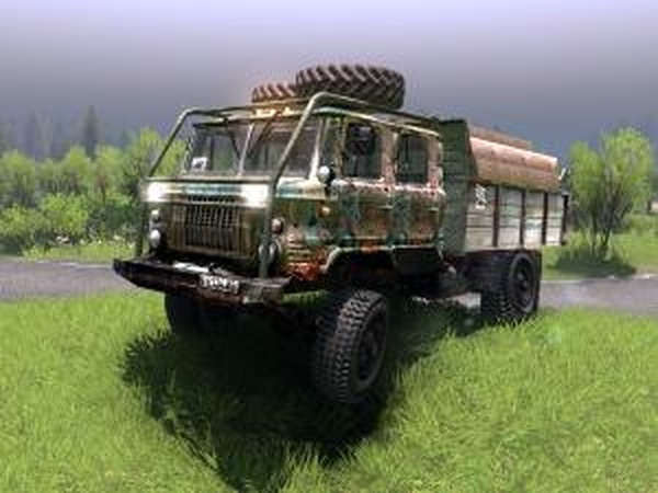 Газ-66 «Дизель»версия 15.09.17 для SpinTires (v03.03.16)