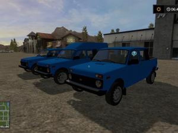 Ваз-2329 «Нива» Пикапверсия 1.1 для Farming Simulator 2017 (v1.5.3)