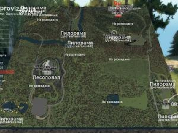 Карта «Импровизация»версия 1.0 для SpinTires (v03.03.16)
