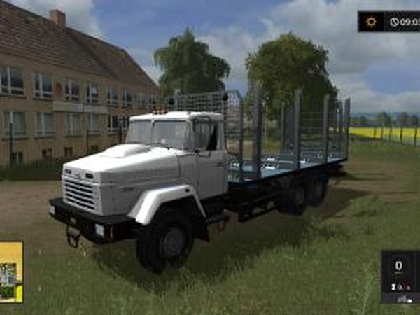 КрАЗ-6233M6 Лесовозверсия 1.0 для Farming Simulator 2017 (v1.5.3)