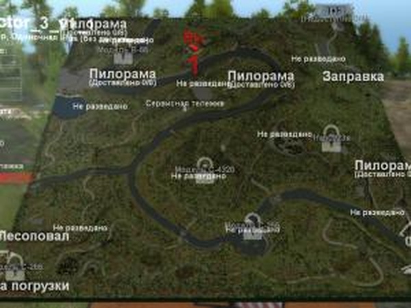 Карта «Сектор 3»версия 1.1 для SpinTires (v03.03.16)