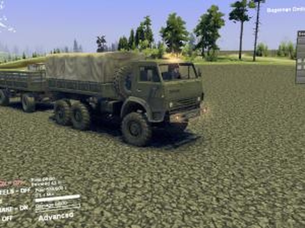 Камаз-4310версия 1.0 для SpinTires (v03.03.16)