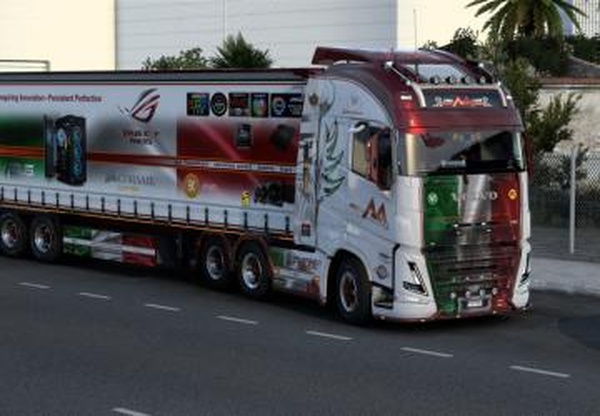A&A Technology Skin Pack Trucks & Trailersv2.0 для Euro Truck Simulator 2 (v1.40.x, - 1.45.x)