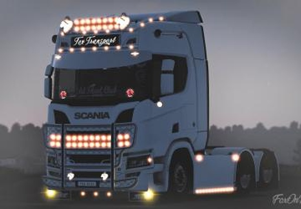 Пак светотехникиверсия 1.1 для Euro Truck Simulator 2 (v1.44.x, 1.45.x)