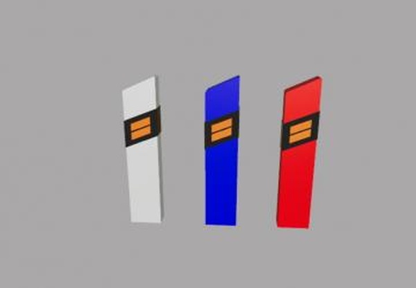 Bollards (Prefab*)версия 1.0.0.0 для Farming Simulator 2019 (v1.7.x)