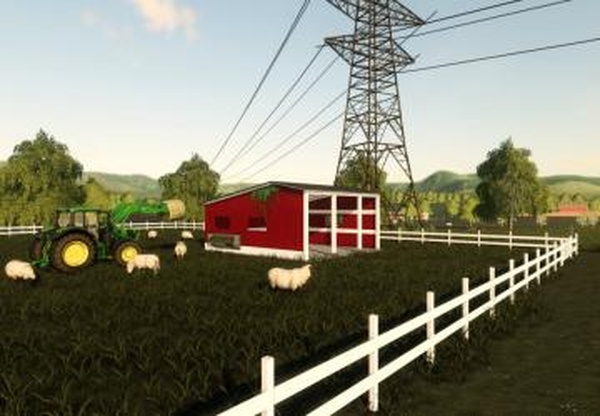 American Sheep Pastureверсия 1.0.0.0 для Farming Simulator 2019 (v1.7.x)