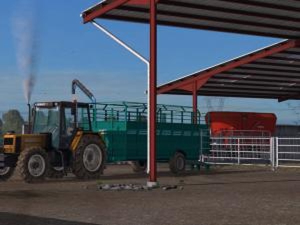 Прицеп Bruneau HSRB5390версия 1.0 для Farming Simulator 2017 (v1.5.3)