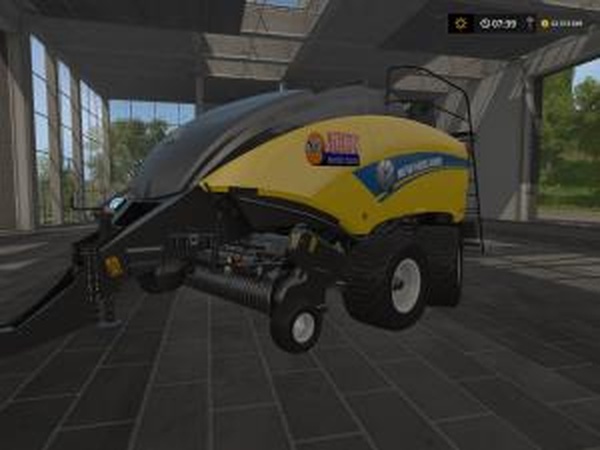 New Holland Круглые тюкиверсия 1.0 для Farming Simulator 2017 (v1.5.3)
