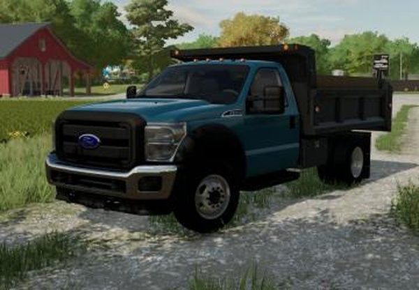 Ford F550 Dump Truckверсия 1.0.0.0 для Farming Simulator 2022