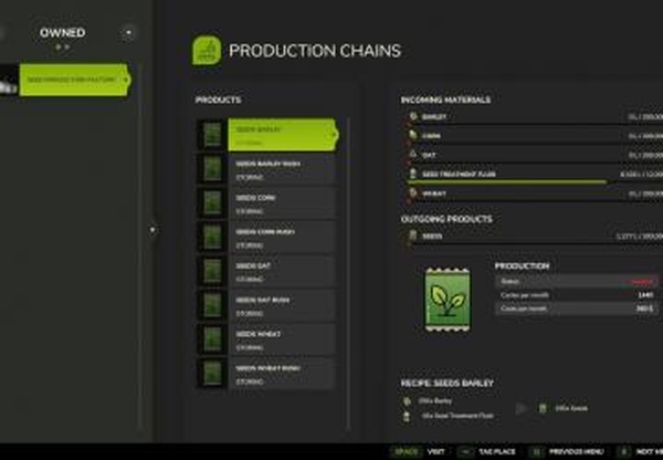 Seed Production Factoryверсия 1.0.0.0 для Farming Simulator 2025