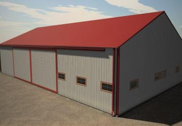 Shed With Double Slidesверсия 1.0.0.0 для Farming Simulator 2025