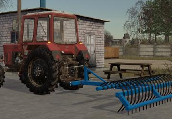 Грабли навесныеверсия 1.0.0.0 для Farming Simulator 2019 (v1.7.x)
