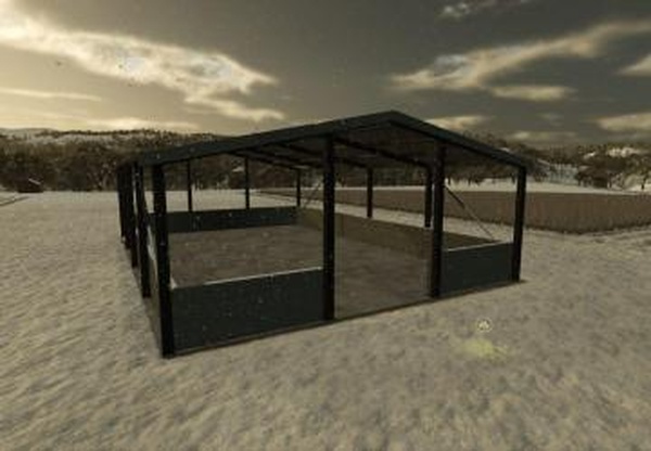 British Constructible Shedверсия 1.0.0.0 для Farming Simulator 2025