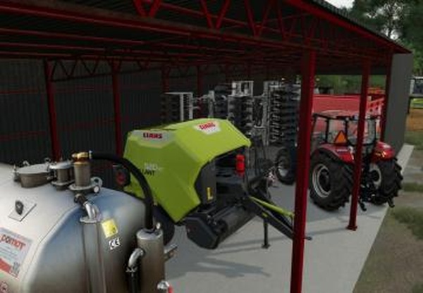 Shed 20x6версия 1.0.0.0 для Farming Simulator 2025