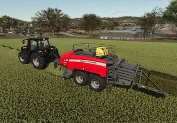 Massey Ferguson 2370 UHD Ultra Balerверсия 1.0.0.0 для Farming Simulator 2025