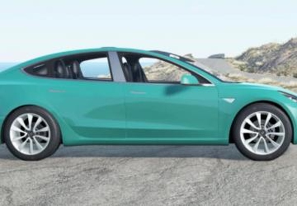 Tesla Model 3 2019версия 1.0 для BeamNG.drive (v0.24)