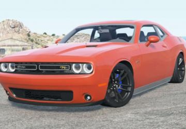 Dodge Challenger RT (LC) 2015версия 1.0 для BeamNG.drive (v0.24)