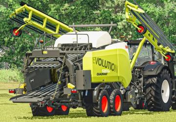 Quadro Pro Baler Packверсия 1.0.0.0 для Farming Simulator 2025
