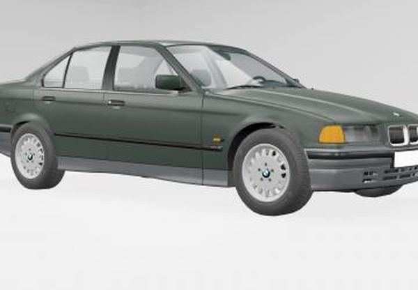 BMW E36версия 1.2.1 для BeamNG.drive (v0.24)