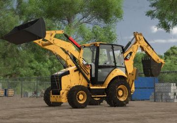 Caterpillar 420FIT Backhoeверсия 1.0.0.0 для Farming Simulator 2025