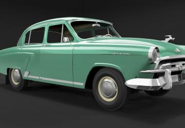 ГАЗ 21версия 1.0 для BeamNG.drive (v0.24)