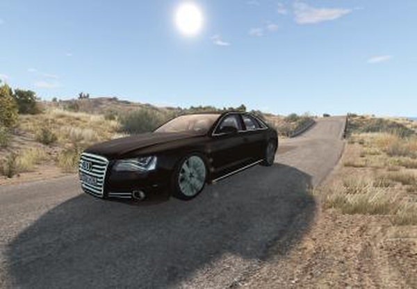Audi A8Lверсия 2 для BeamNG.drive (v0.24.0.1)