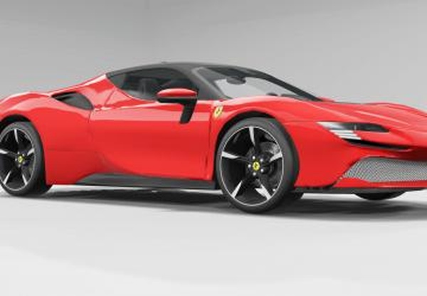 2021 Ferrari SF90 Stradaleверсия 1.0 для BeamNG.drive (v0.24.1)