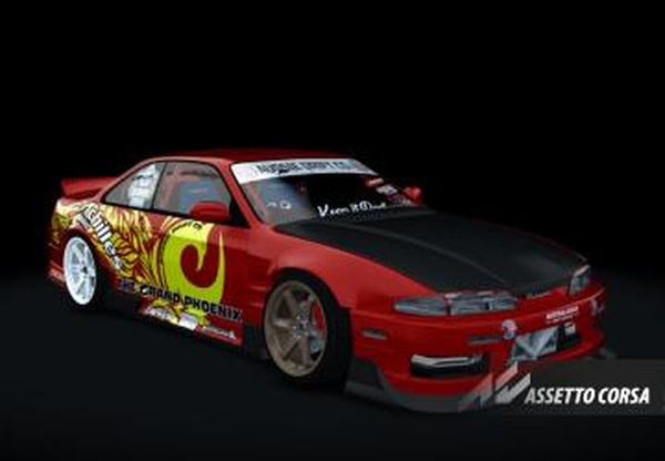 ADC Nissan Silvia S14 Zenkiверсия 2.1 для Assetto Corsa