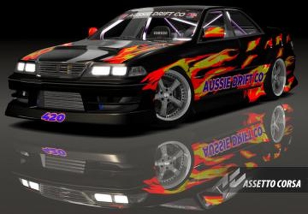 ADC Toyota JZX100 MKII 420версия v1.0 для Assetto Corsa