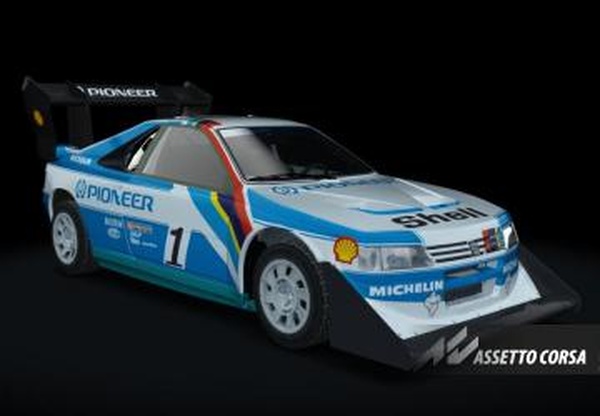 HC 2 - Peugeot 405T16 HillClimbверсия 1.0 для Assetto Corsa