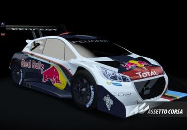 HC 1 - Peugeot 208 T16 HillClimbверсия 1.0 для Assetto Corsa