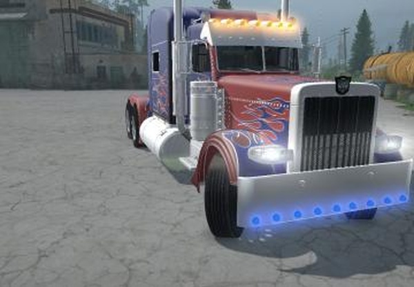 Peterbilt 389 Optimus Primeверсия 31.032020 для Spintires: MudRunner (v10.06.19)