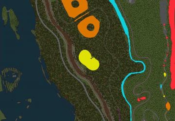 Карта «Родной город Малберри»версия 1 для Spintires: MudRunner (v14.08.19)