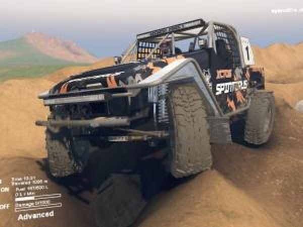 Toyota FJ40 «Serigala Militia»версия 1.00 для SpinTires (v03.03.16)