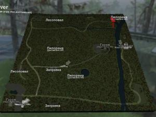 Карта «Long River»версия 1.3 для SpinTires (v03.03.16)