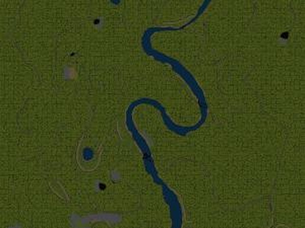 Карта «Речка Кеулька»версия 1 для SpinTires (v03.03.16)