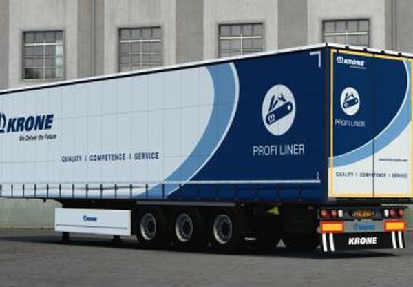 Trailer Krone Profilinerверсия 26.08.22 для Euro Truck Simulator 2 (v1.45.x)